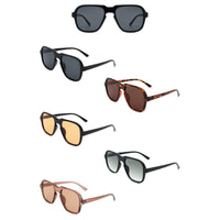 Retro Square Fashion Style Aviator Sunglasses