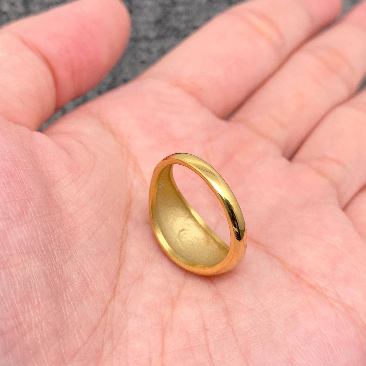 Tomorrow Will Be Better 18K GP Ring