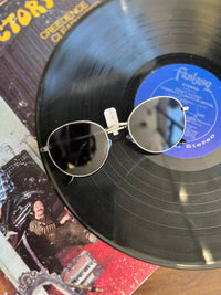 Thin Retro Round Sunglasses