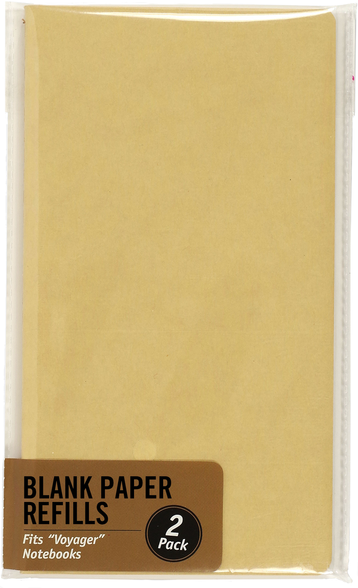 Voyager Notebook Blank Paper Refills