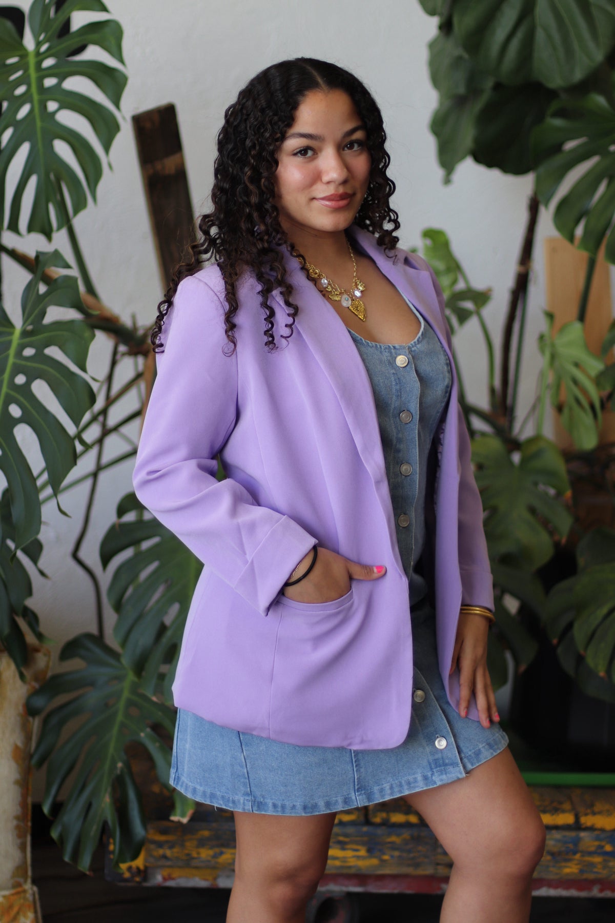 Hendrix Blazer + Lavender