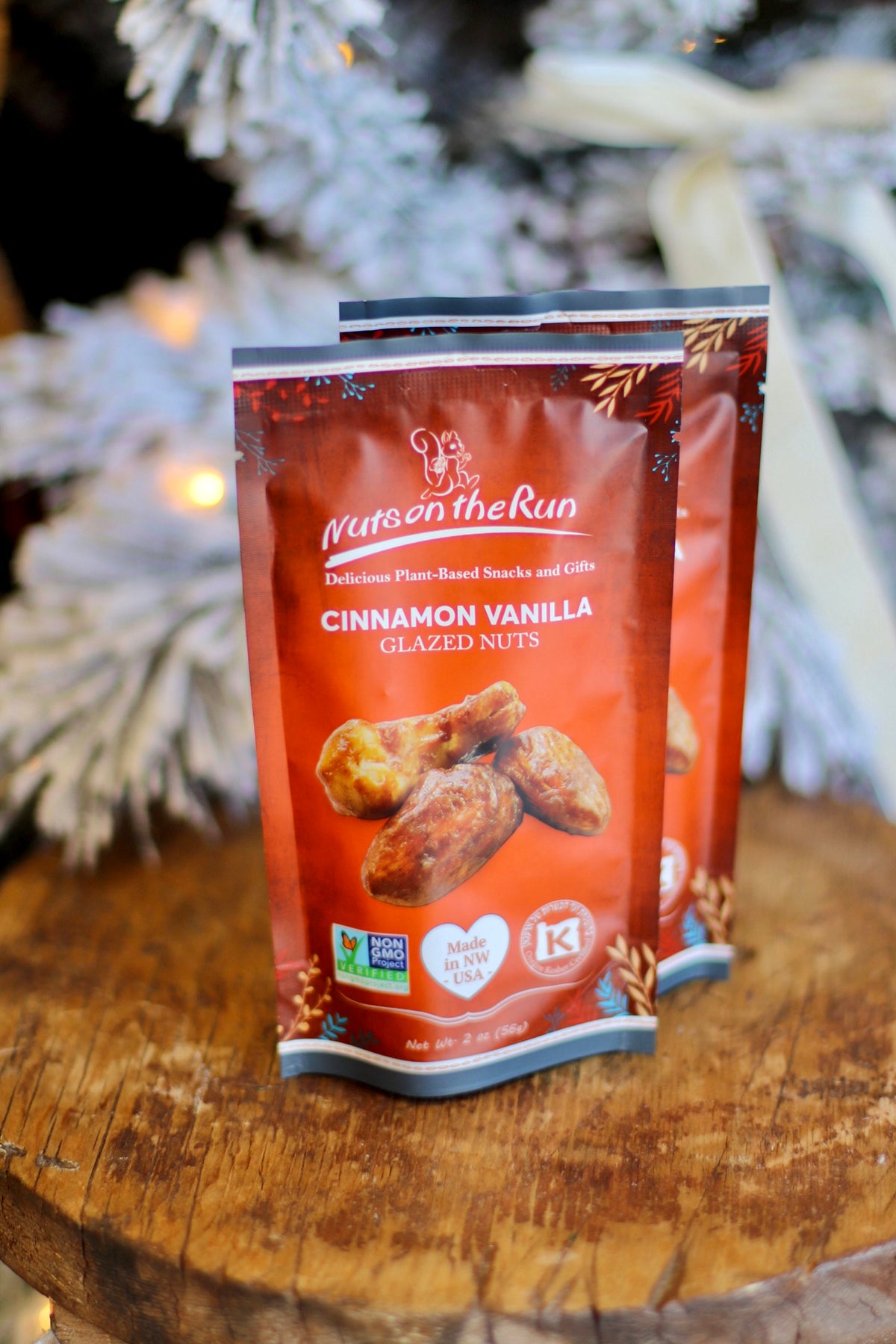 Cinnamon Vanilla Glazed Nuts
