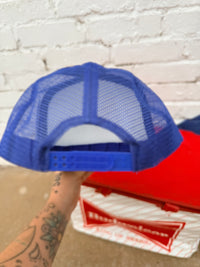 580 Trucker Hat +Blow Sh*t Up Blue