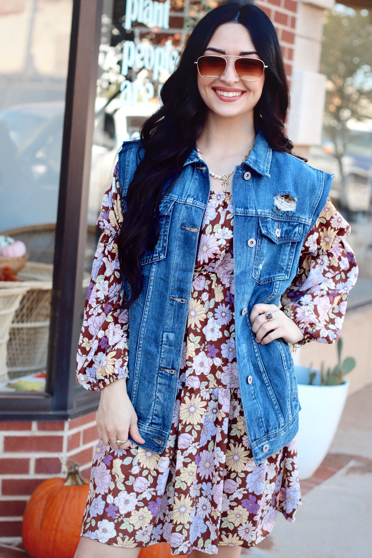 Julie Boyfriend Denim Vest