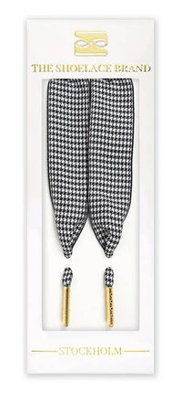 Houndstooth Shoelaces 47.2in