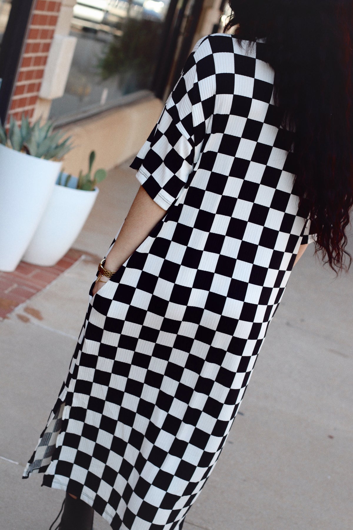 Warped Tour Checkered Dress