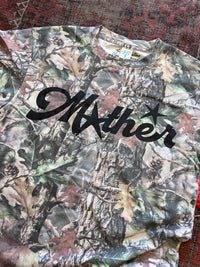 Mother Star Detail Camo Boxy Cotton T-Shirt