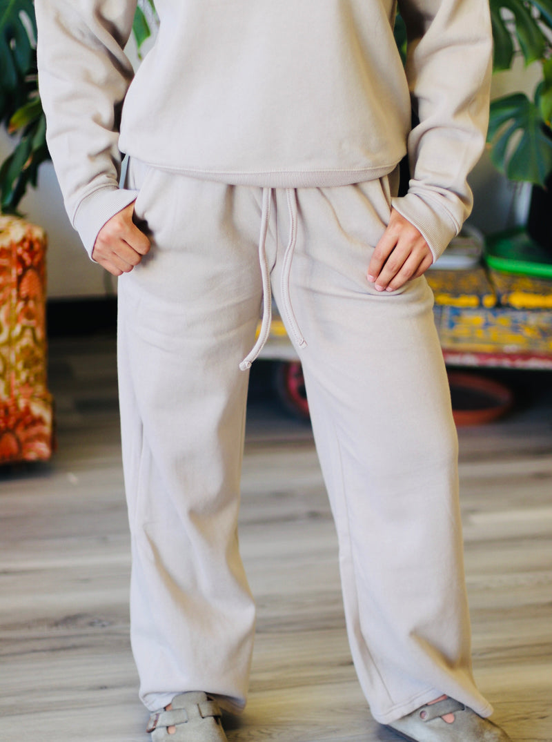 Comfiest Sweat Set Ever + Mocha