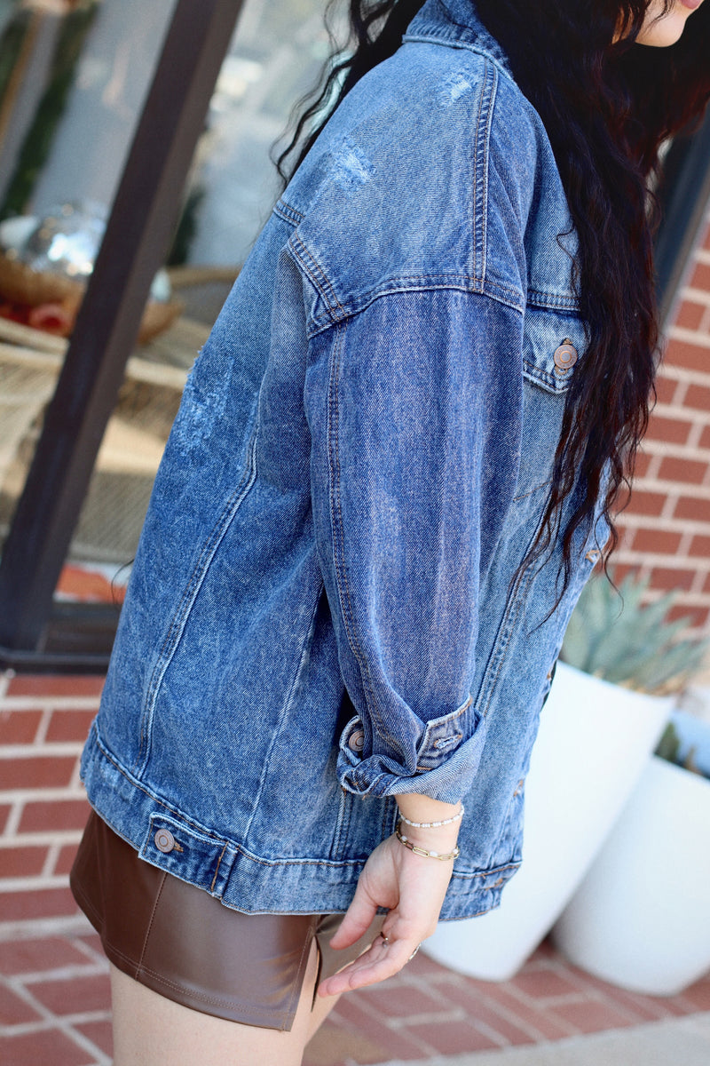 Outsider Oversized Denim Jacket