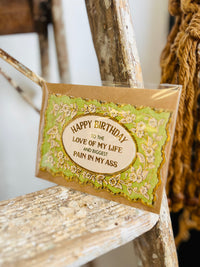 Happy Birthday Love of My Life Card