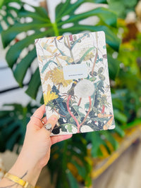 A5 Vegan Leather Notebook Dandelions