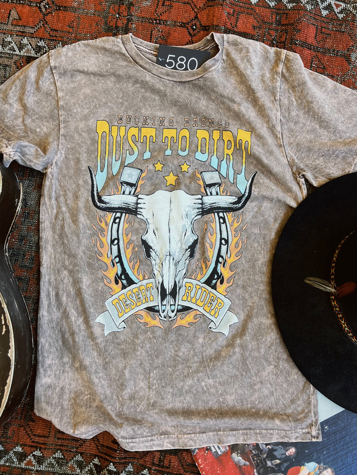 Dust To Dirt Desert Rider Tee + Mocha