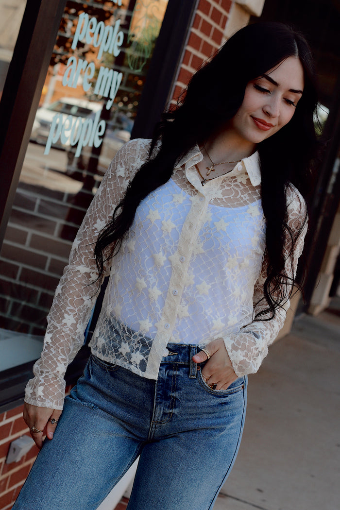 Leona Lace Blouse