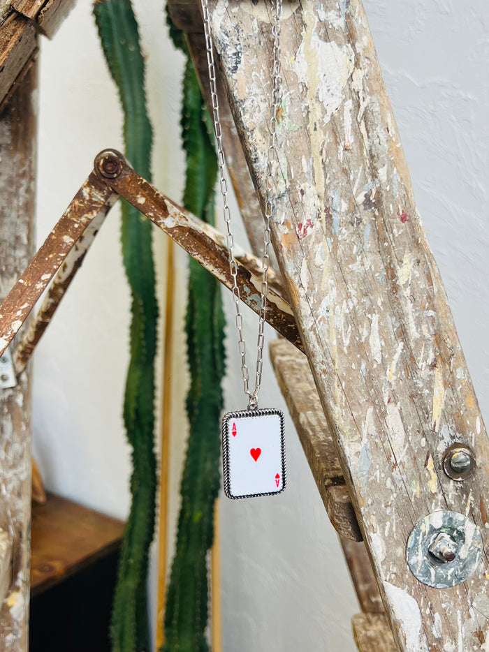 Heart Ace Necklace