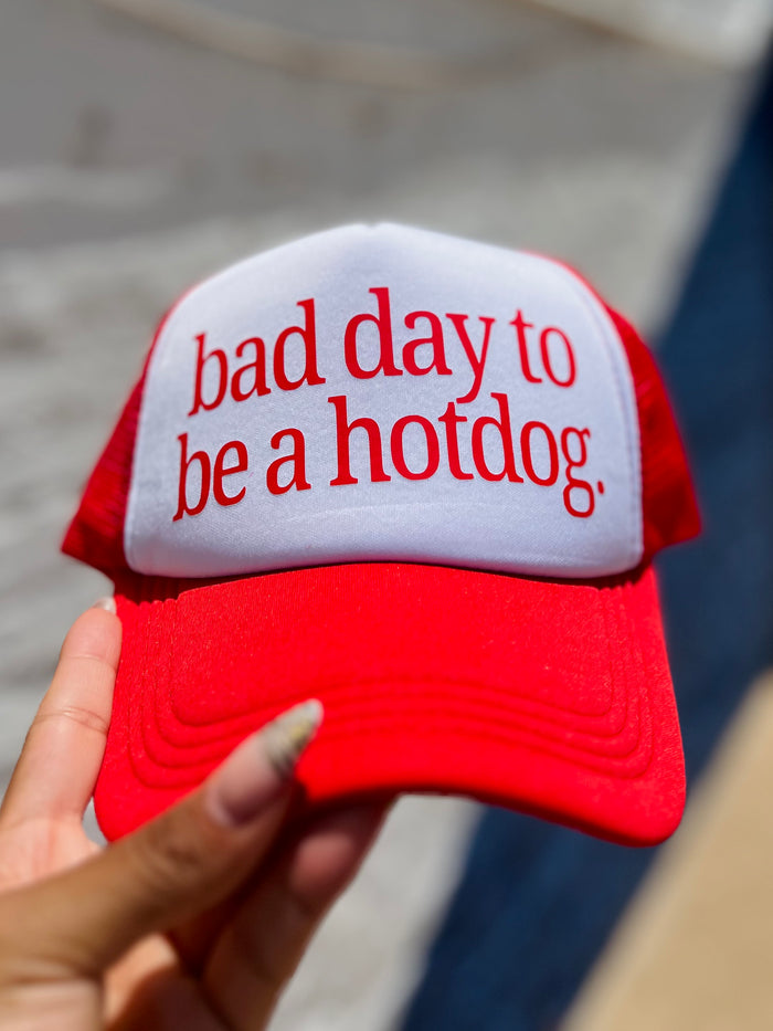 580 Trucker Hat + Red Hot Dog