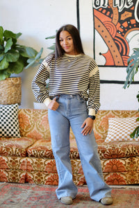 Medium Wash Wide Leg Jeans