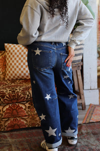 Star Girl Barrel Jeans