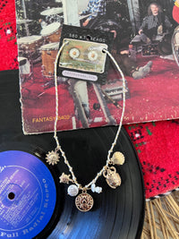 Summer Seashell 18K Gold Plated Corded Necklace