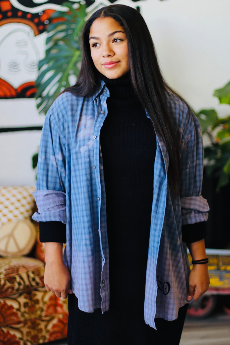 Turtle Neck Midi Dress + Black