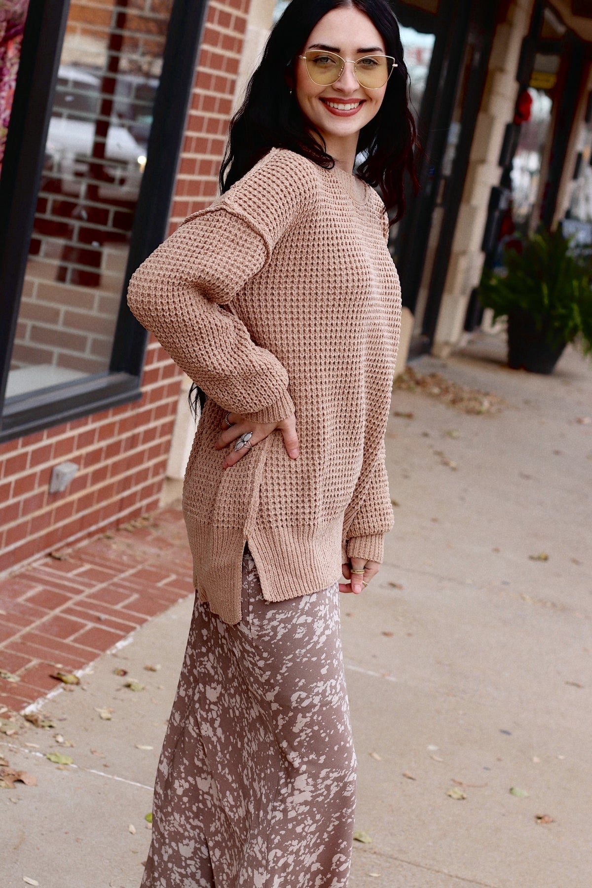 Toby Taupe Sweater