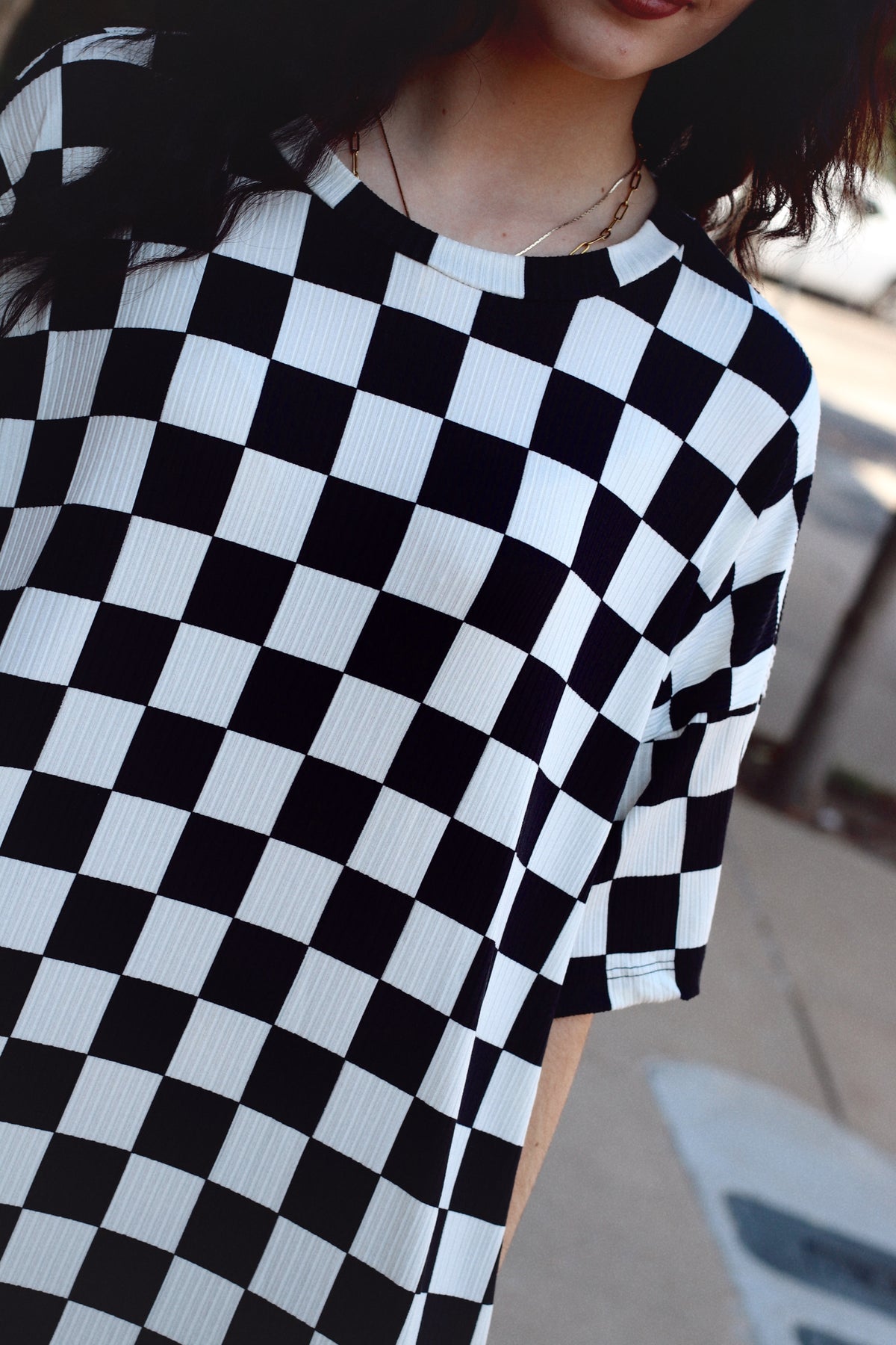 Warped Tour Checkered Dress