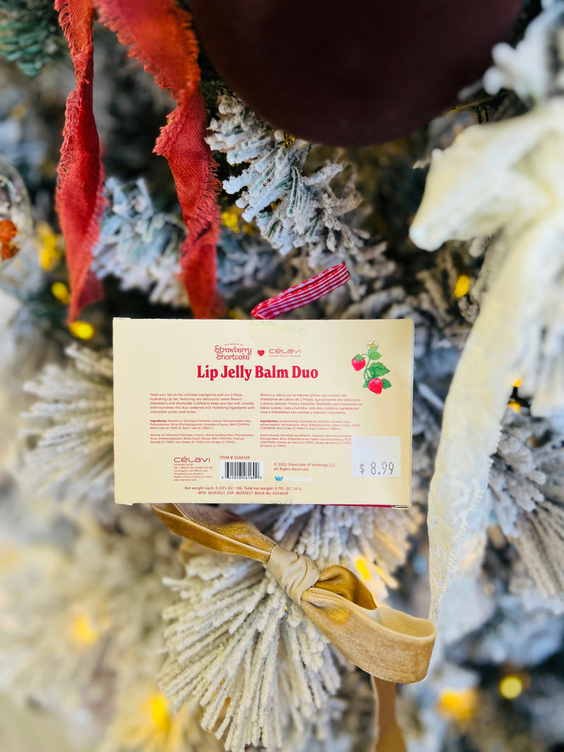 Strawberry Shortcake Lip Jelly Balm Duo