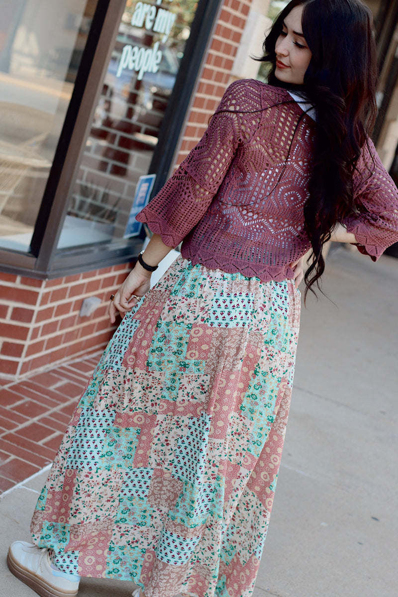 Bradyn Patchwork Skirt