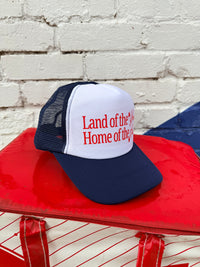 580 Trucker Hat + Yee-Haw Navy