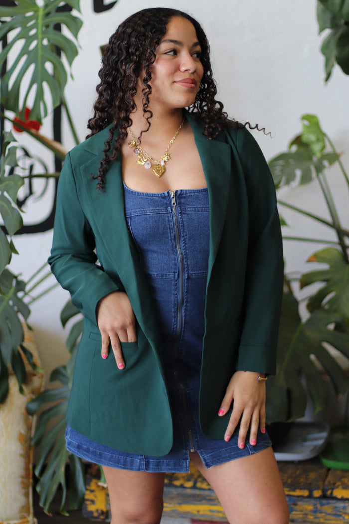 Hendrix Blazer + Hunter Green