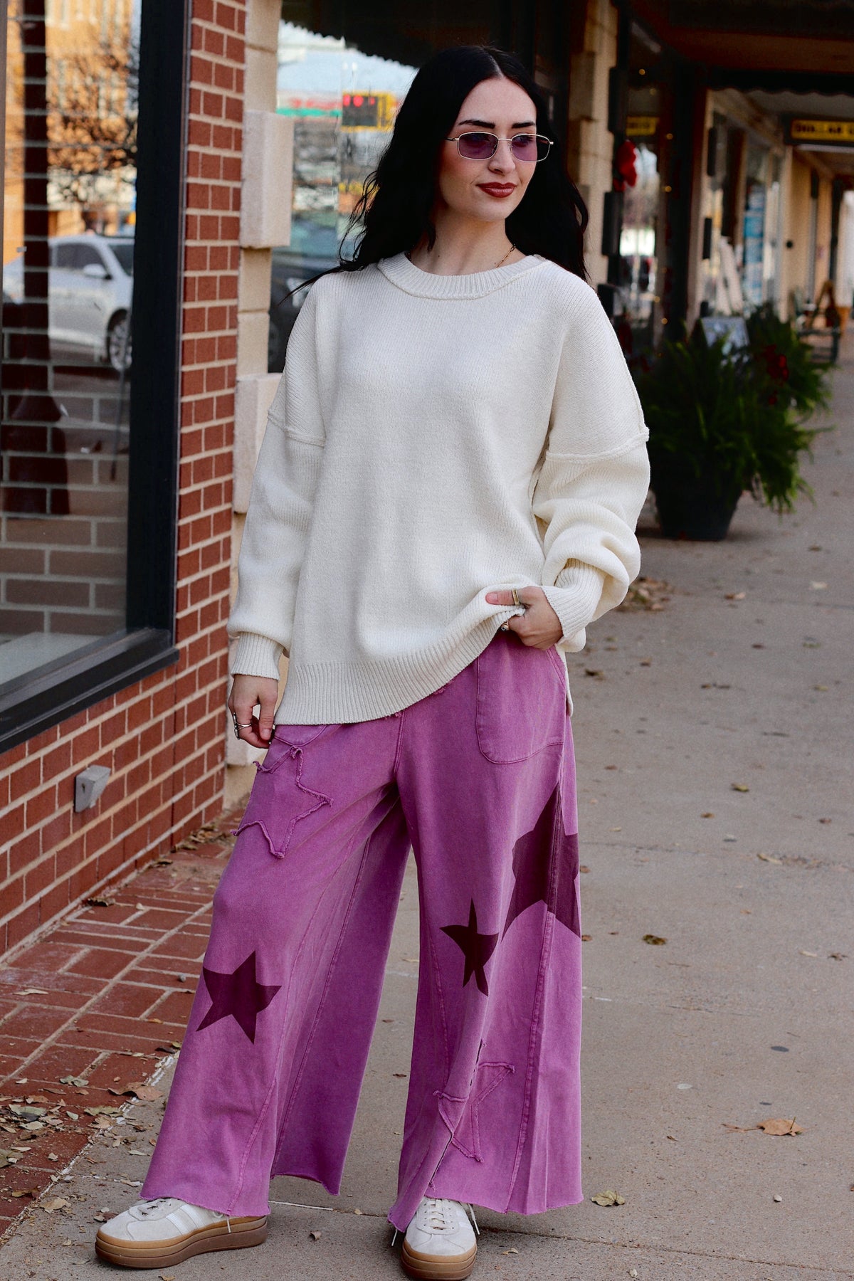 Ivory Oversized Sweater