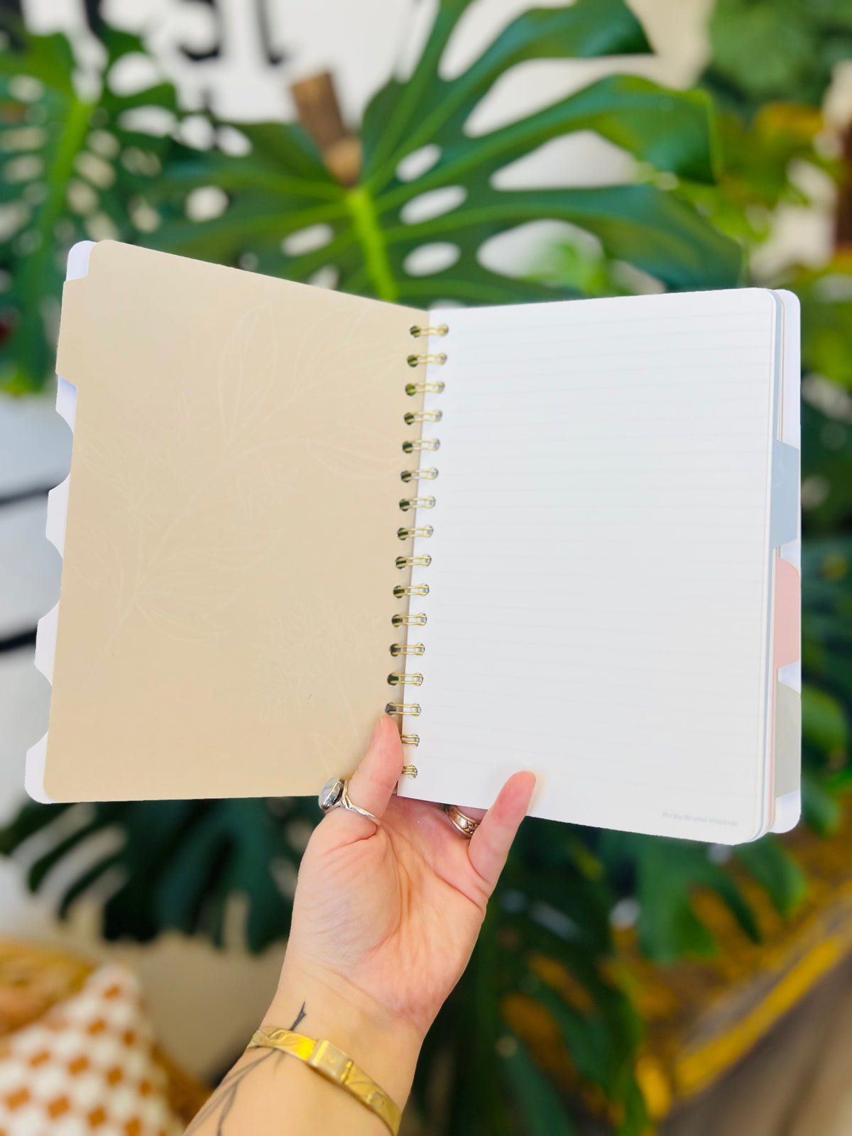 Spiral Art Journal Forest Mushrooms
