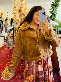 Penny Lane 2.0 Faux Fur Coat in Camel