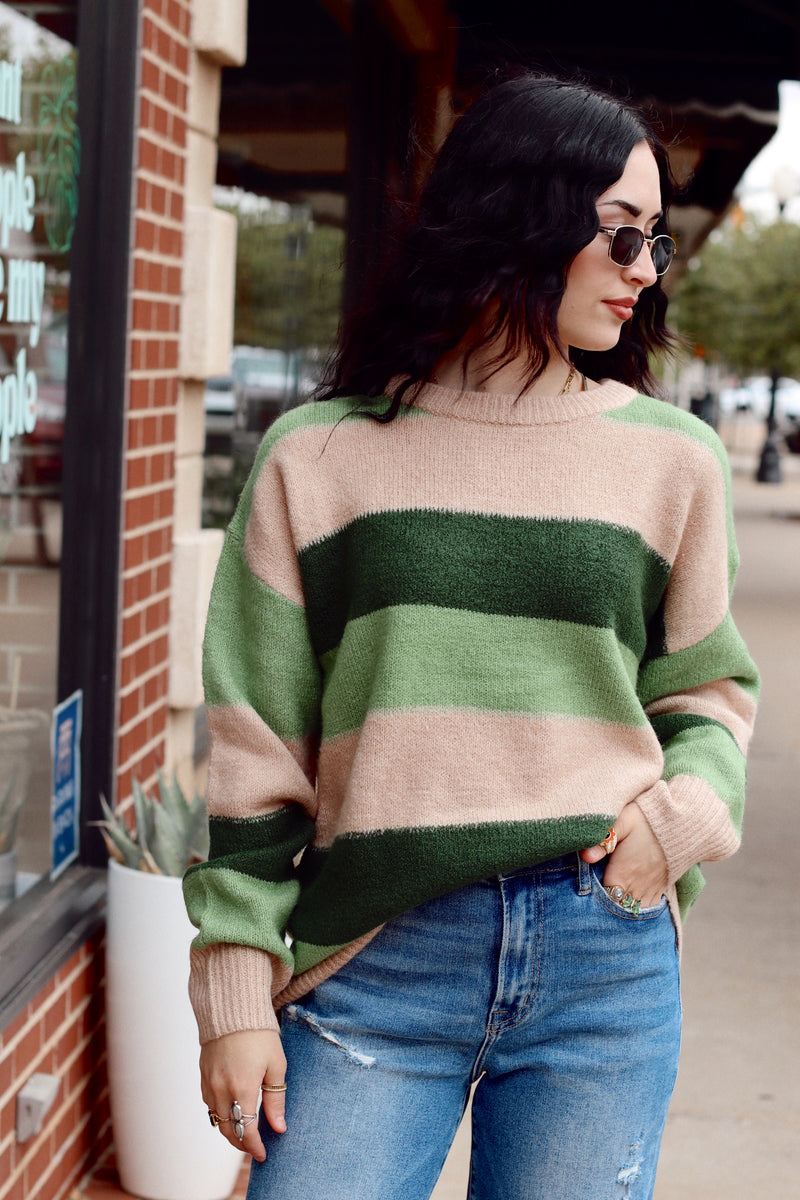 Stevie Striped Sweater