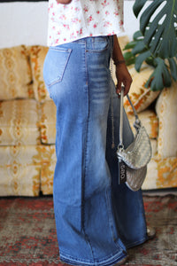 Dazed & Confused Two Tone Wide Leg Jeans