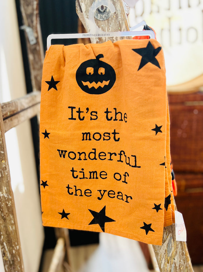 Wonderful Time Kitchen Towel