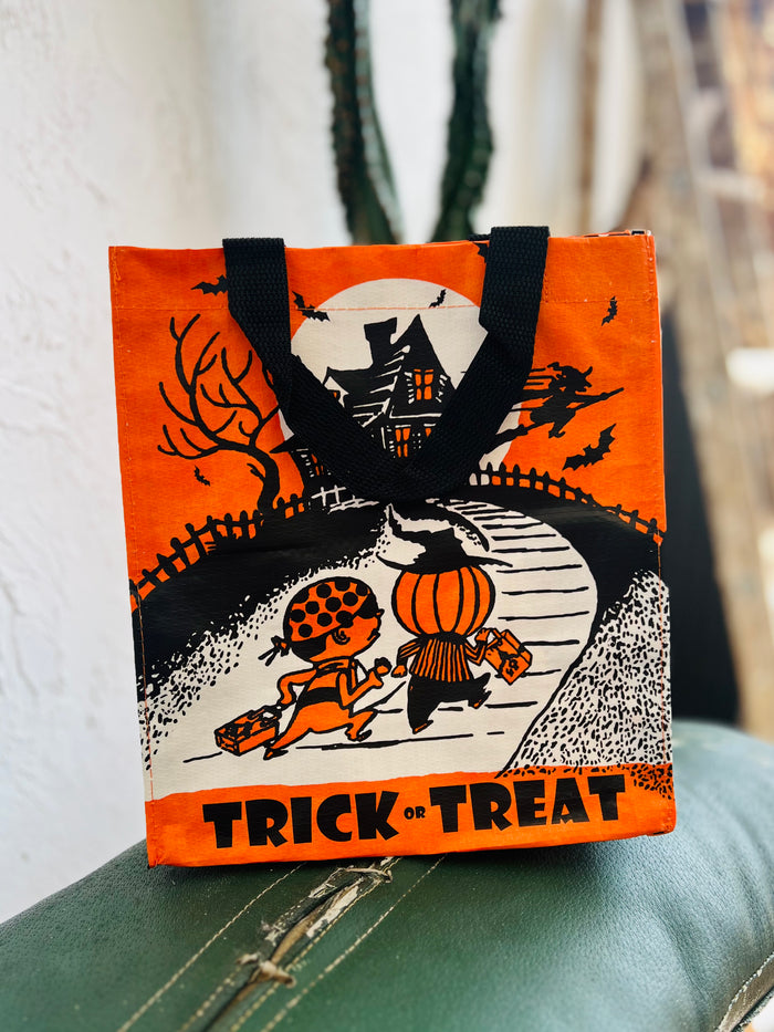 Vintage Trick Or Treat Daily Mini Tote