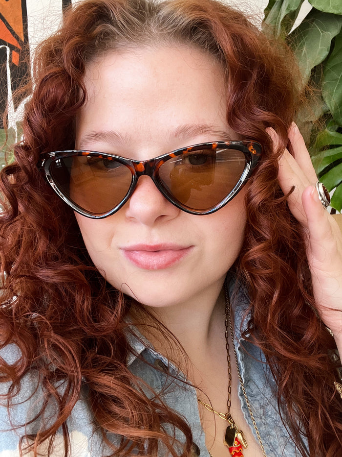 Retro Cat Eye Women Sunglasses