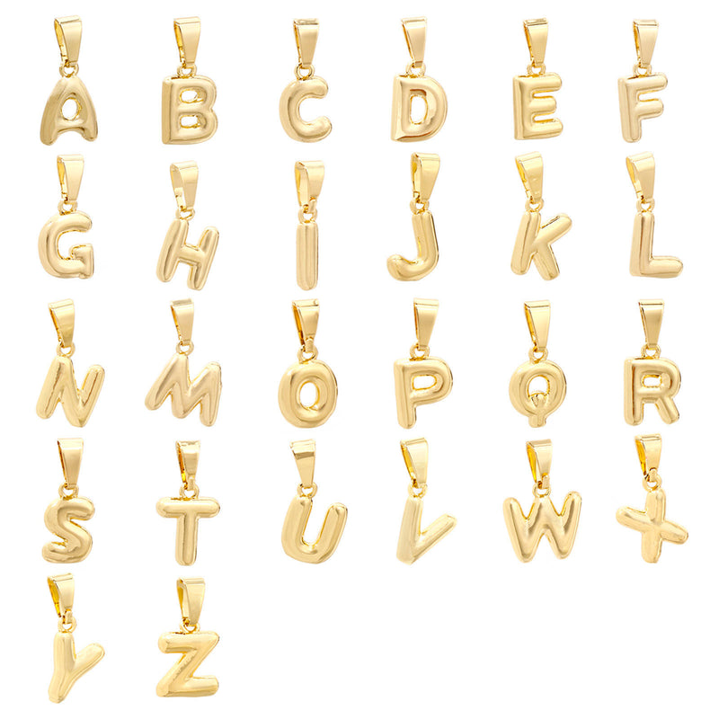 Bubble Letter Charm