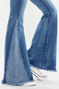 Veronica Medium Wash High Rise Flare Jeans