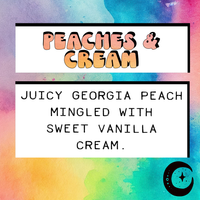 Peaches N' Cream | 9  Inch Incense Stick | Charcoal Incense
