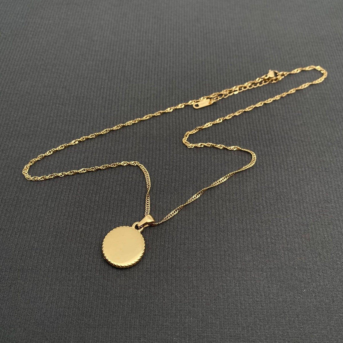 Angel Charm 18K Gold Plated Necklace