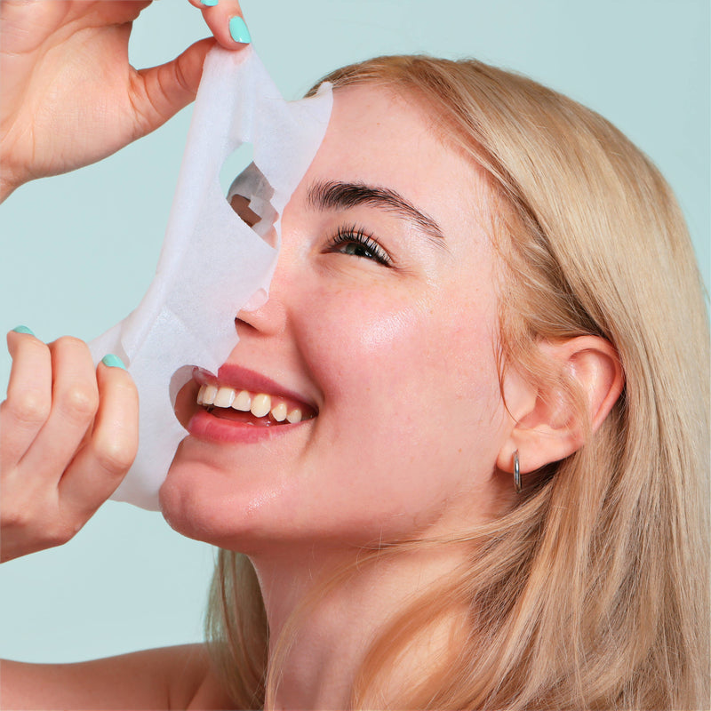 Candy Cane Sundae Christmas Holiday Brightening Facial Mask