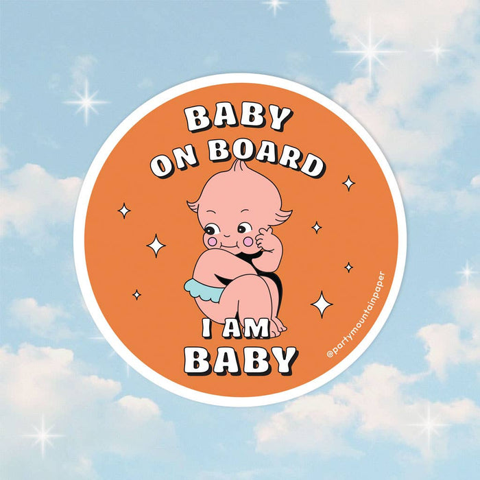 Baby On Board Bumper Sticker