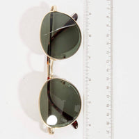Thin Retro Round Sunglasses