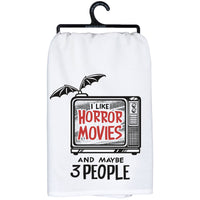 I Like Horror Movies Kitchen Towel