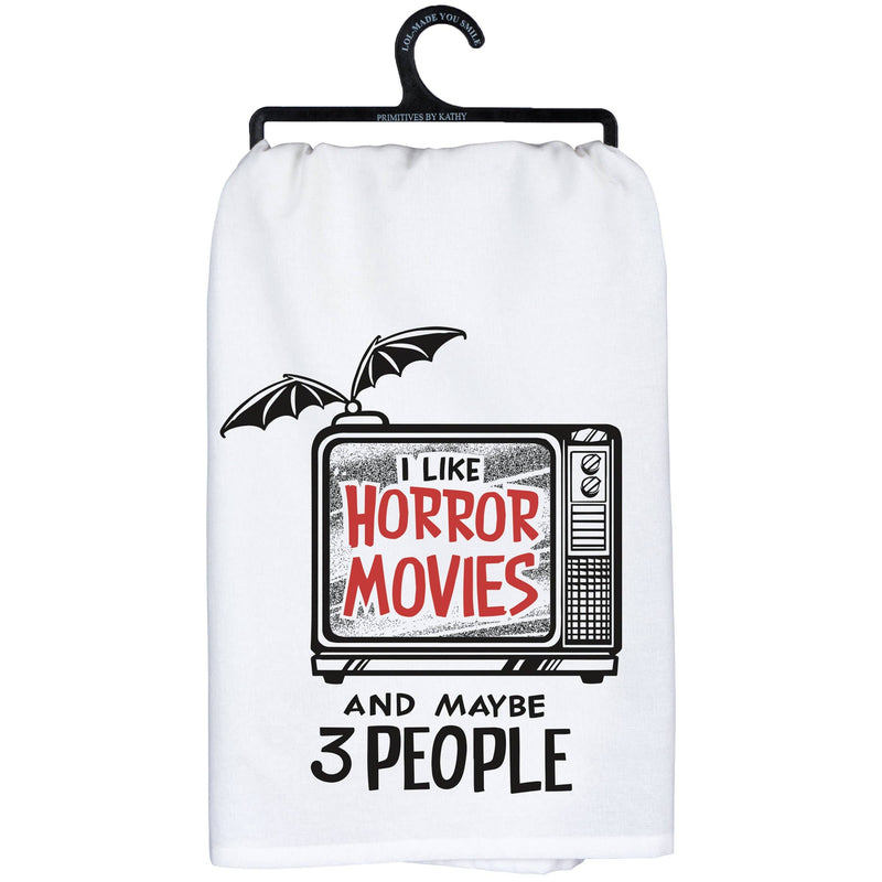 I Like Horror Movies Kitchen Towel