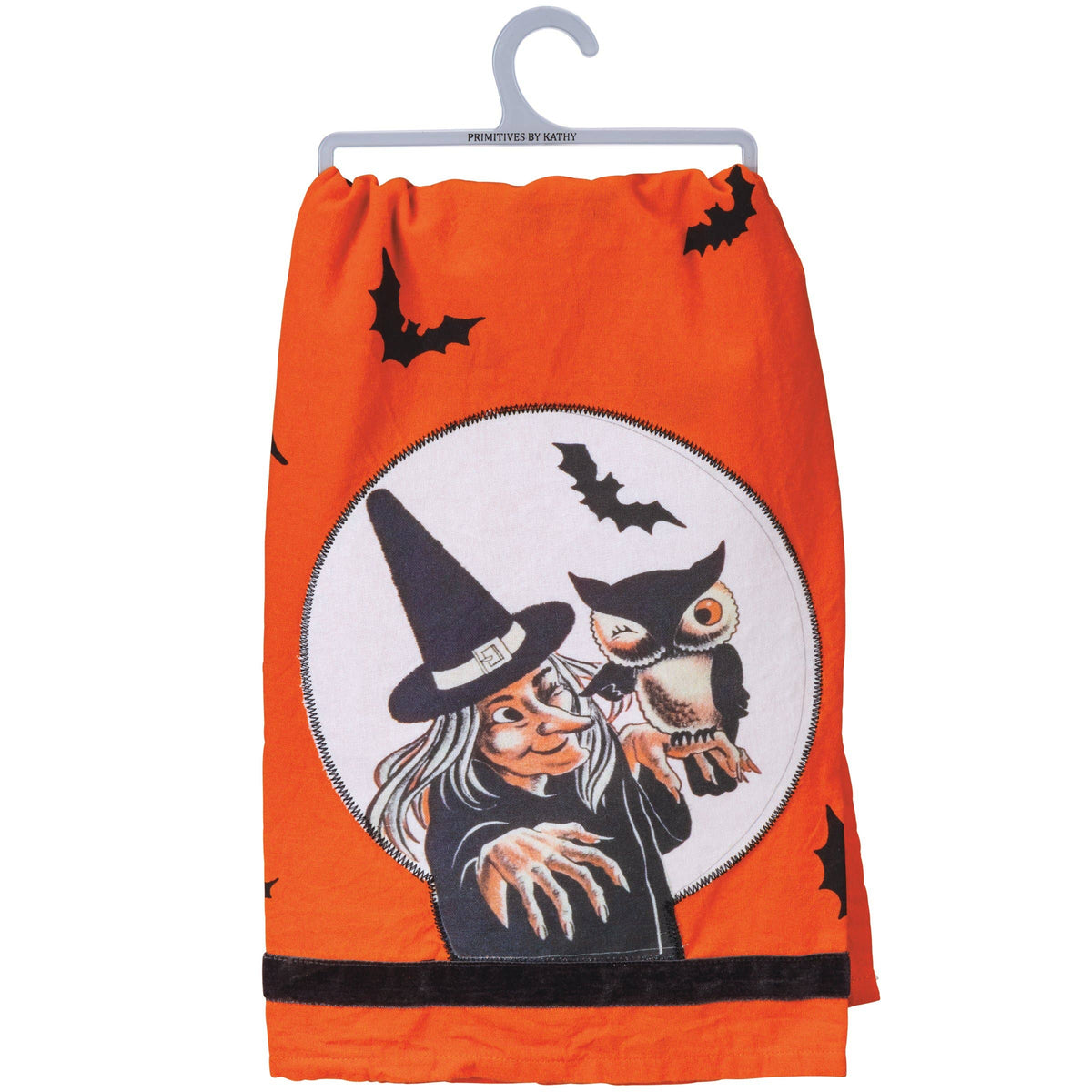 Orange Witch Kitchen Towel