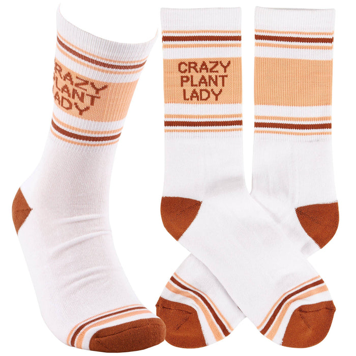 Crazy Plant Lady Socks