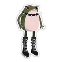 Goth Frogson Sticker