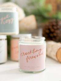 Crackling Firewood Candle 8oz